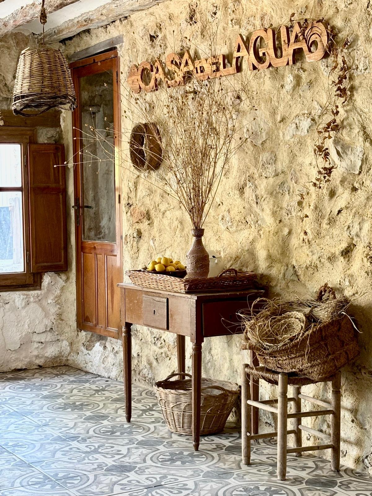 Salón amplio en La Casa del Agua